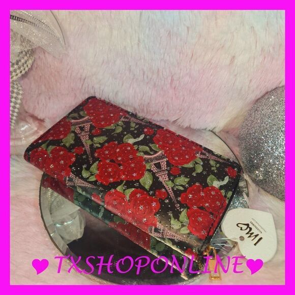 Roses bling wallet - Picture 3 of 4